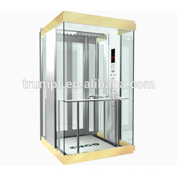 Ascenseurs d'observation en verre